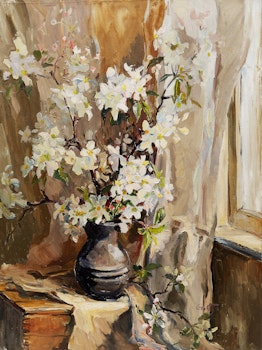 Artwork by Guttorn Otto, Floral Still Life