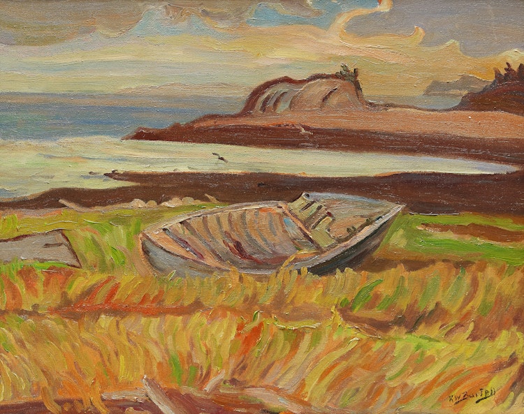 Artwork by Ralph Wallace Burton,  Macey’s Bay, New Brunswick