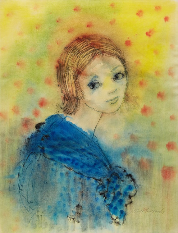 Artwork by Libby Altwerger, Young Girl