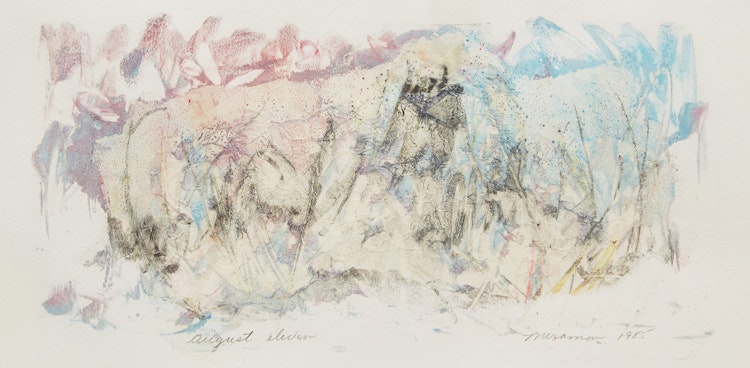 Artwork by Violetta Miramon Moore, August Eleven