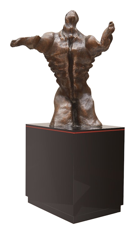 Artwork by Gerald Gladstone, Universal Man