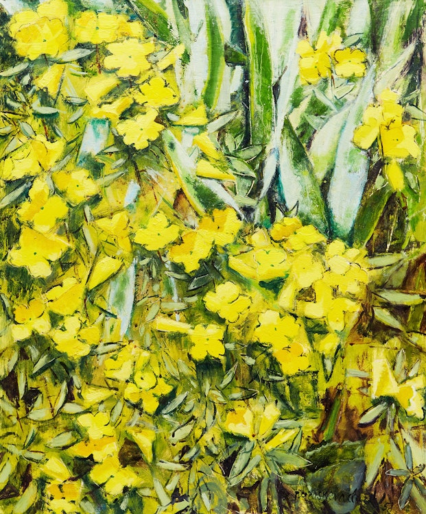 Artwork by Paraskeva Plistik Clark, Boston Marigolds