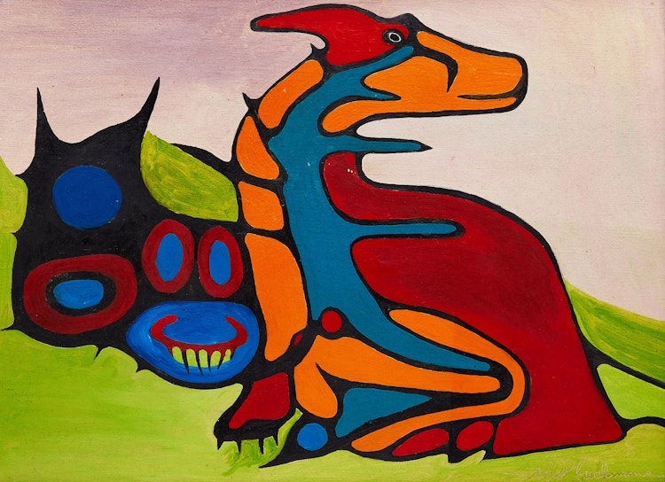 Artwork by Noel Ducharme, Dog Lake Area