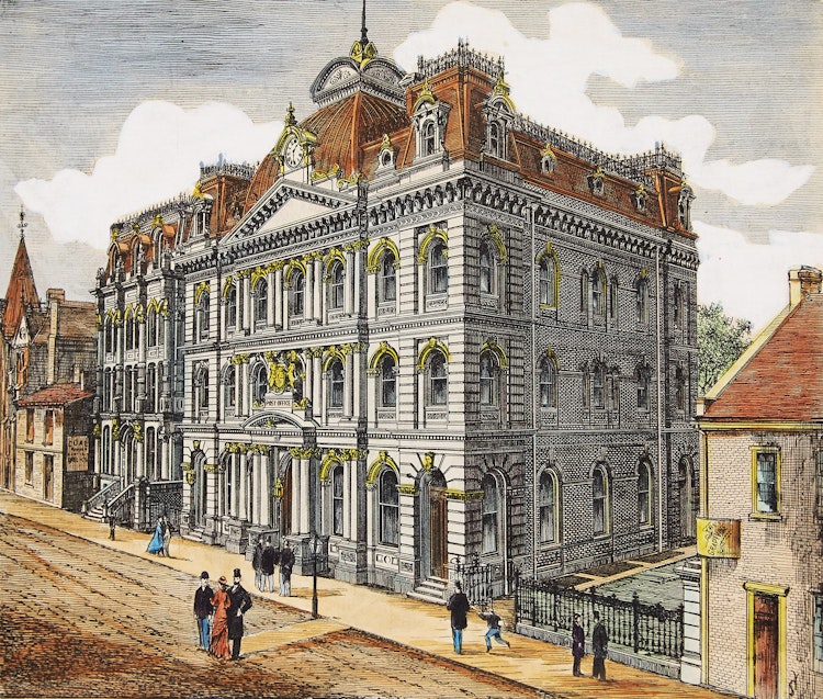 Artwork by 19th Century Canadian School, Four Historical Prints