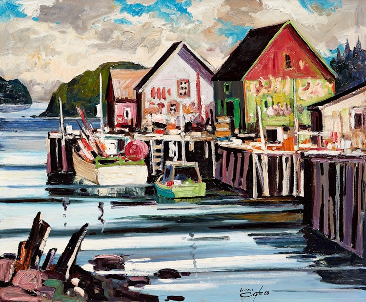 Artwork by Bruno Côté, Pret pour le Houard