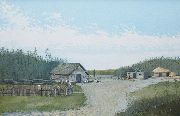 Artwork by Peter Shostak, Life is Easier Now