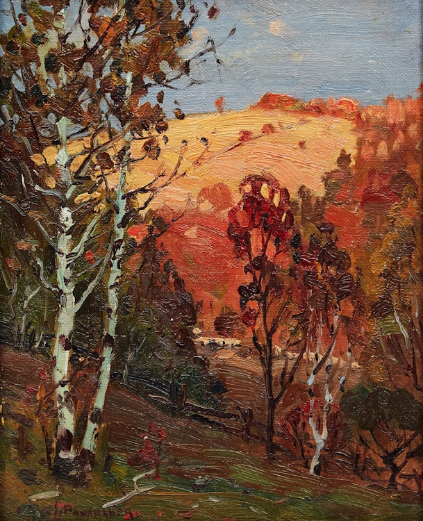 Artwork by Frank Shirley Panabaker, Late Sun