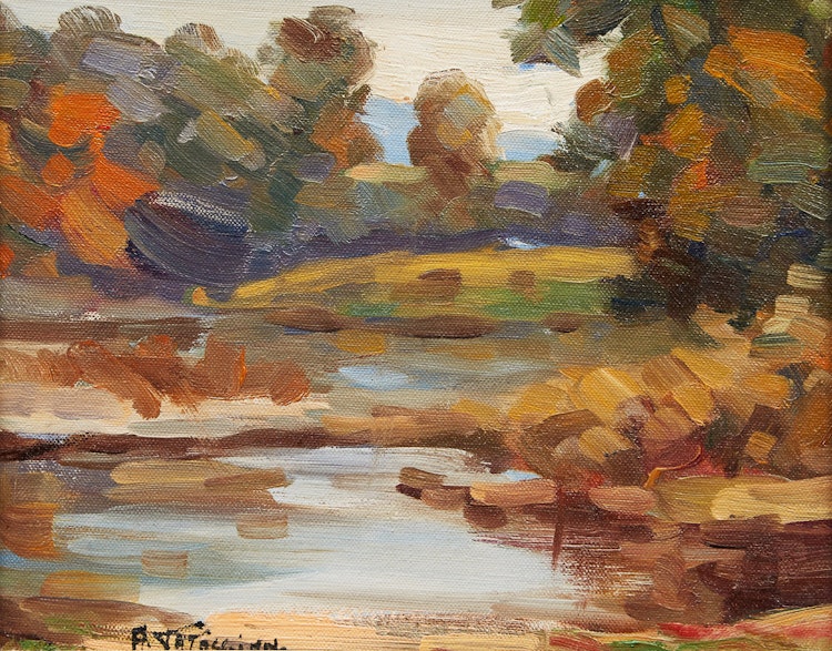 Artwork by Armand Tatossian, September, Rigaud