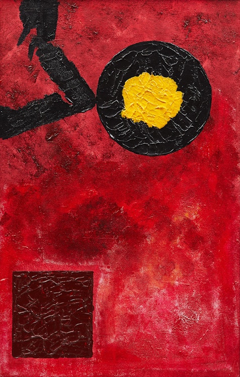 Artwork by Henriette Fauteux-Massé, Le cercle dans notre univers no. 8