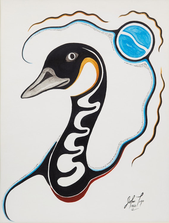 Artwork by John Turo, Canada Goose