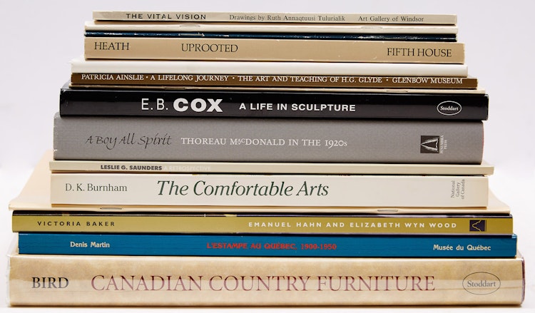 Artwork by Books and Reference, Sixteen Canadian Art Reference Books