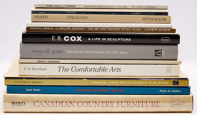 Artwork by  Books and Reference,  Sixteen Canadian Art Reference Books 