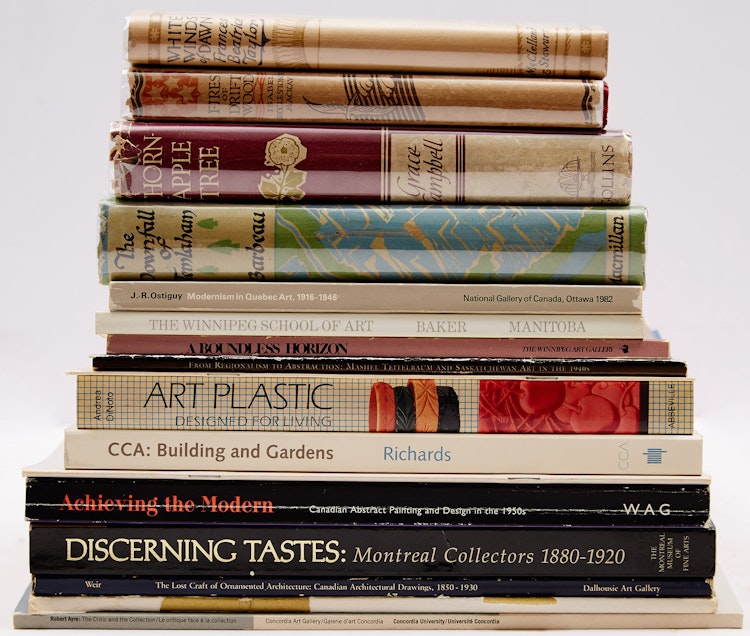 Artwork by  Books and Reference,  Eighteen Canadian Art Reference Books