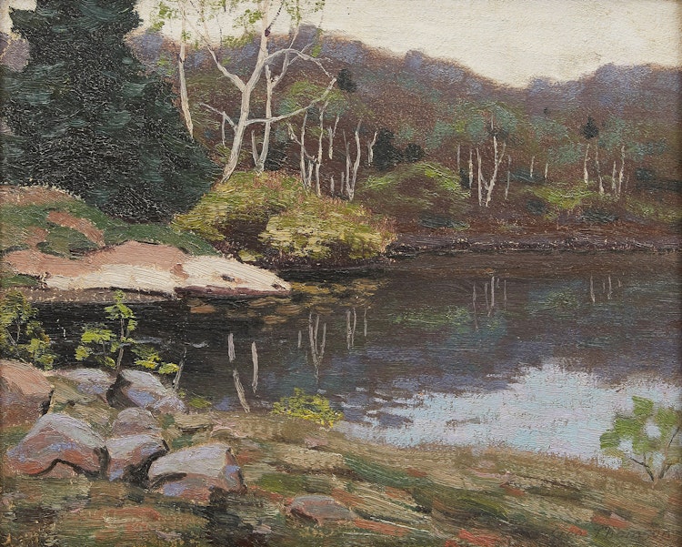 Artwork by George Thomson,  Lake Muskoka