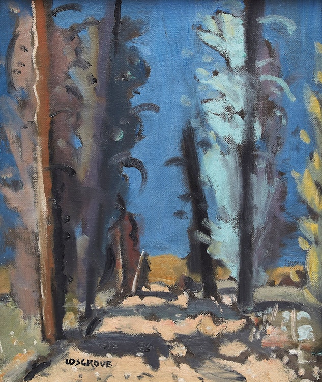 Artwork by Stanley Morel Cosgrove, Copse of Trees