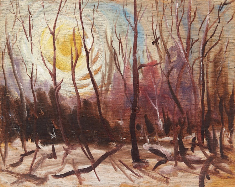 Artwork by Bert Weir, Moons, Essex County
