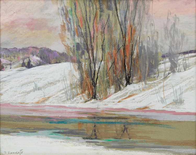 Artwork by Romeo Vincelette, Spring