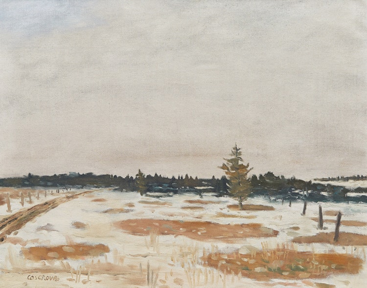 Artwork by Stanley Morel Cosgrove,  Paysage d’hiver 