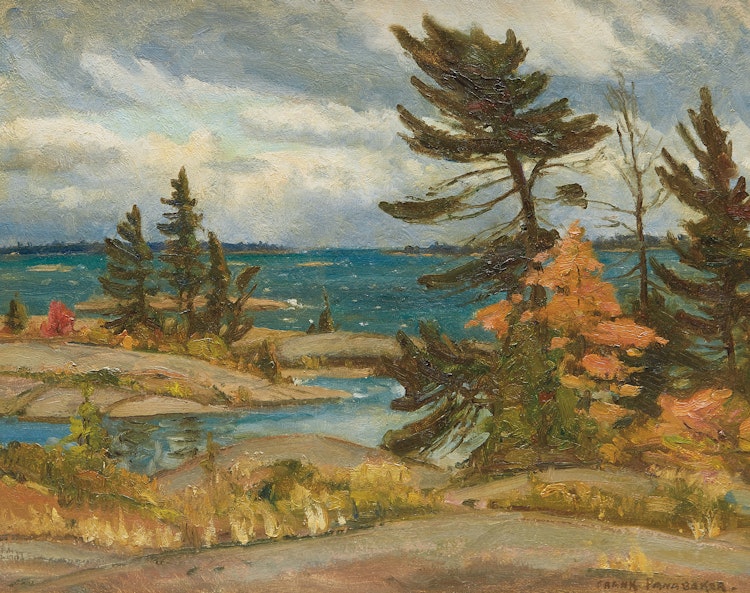 Artwork by Frank Shirley Panabaker,  Approaching Storm, Georgian Bay