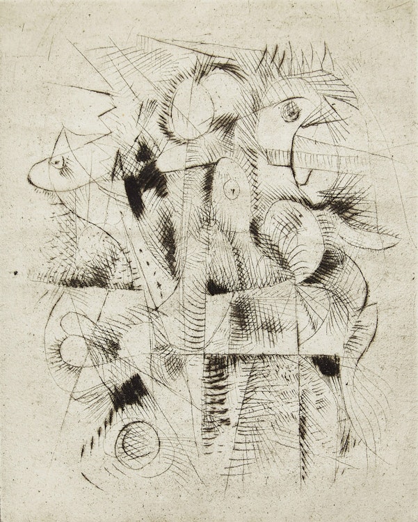 Artwork by Léon Bellefleur, Untitled Abstraction