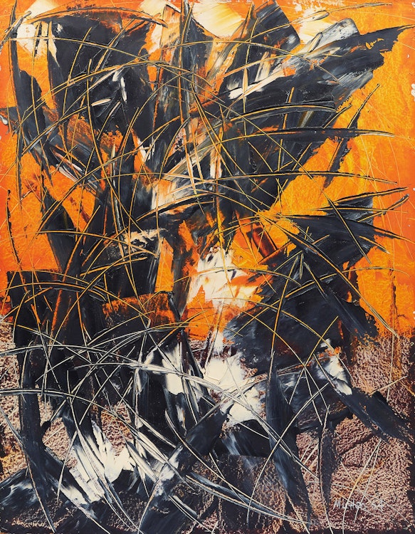 Artwork by Guy Michon, Couchant