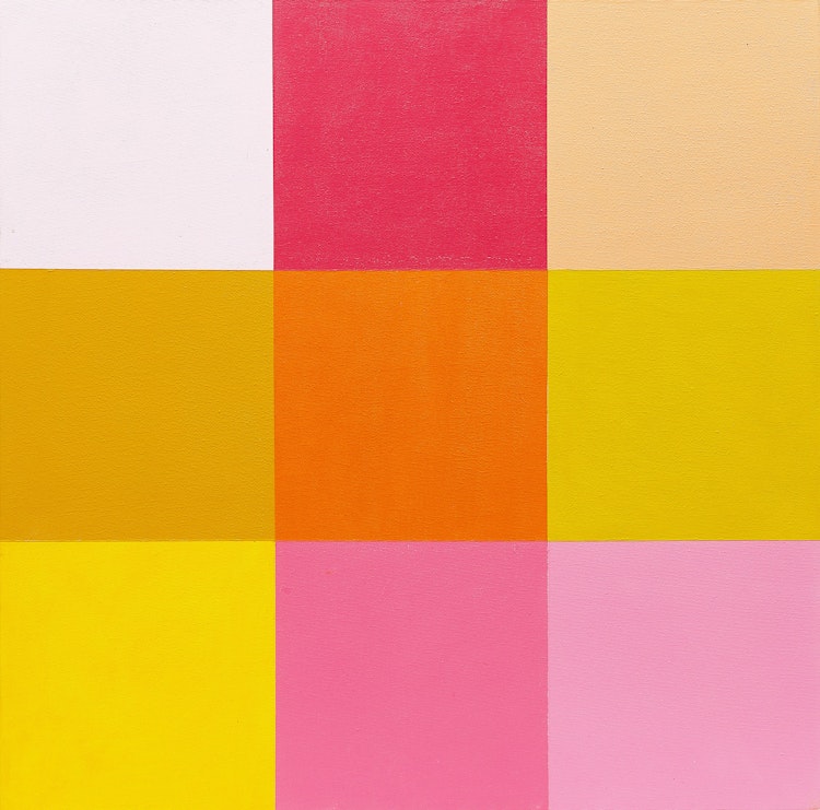 Artwork by Steve Rockwell , Mars Bars vs. Steve Rockwell, Scope Los Angeles, May 24, 2004 (Color Match Series)