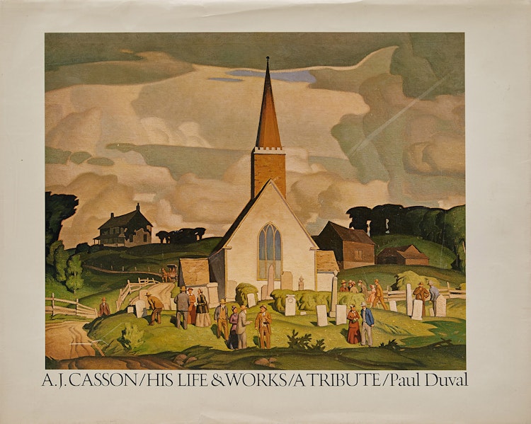 Artwork by Paul Duval, A.J. Casson: His Life & Works, A Tribute