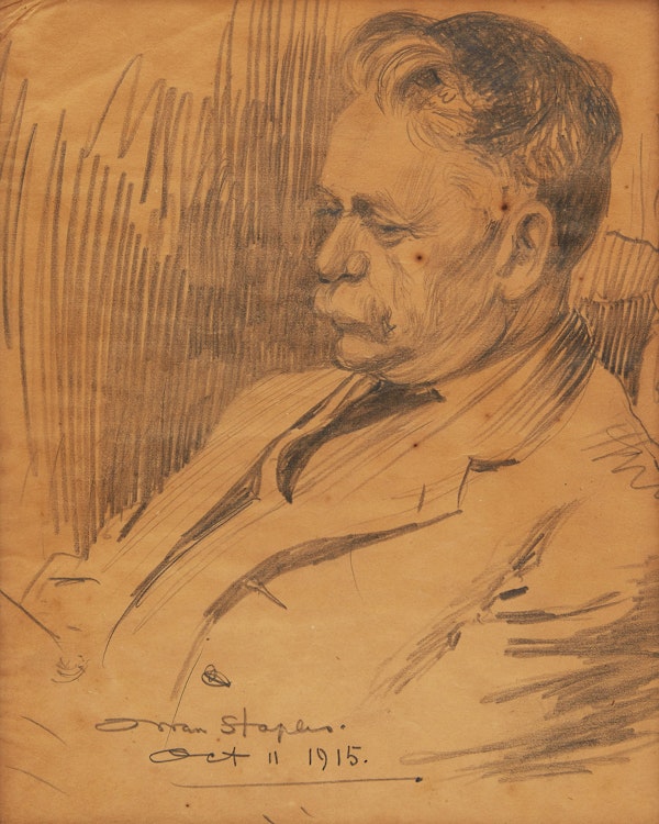 Artwork by Owen Staples,  Portrait of a Gentleman