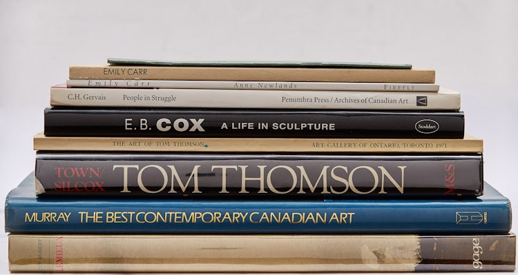 Artwork by Books and Reference, Nine Canadian Art Books