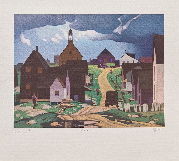 Artwork by Alfred Joseph Casson,  A.J. Casson: The Graphic Works 