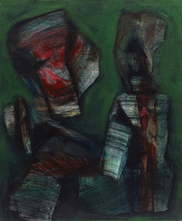 Artwork by Gregg Simpson, Forest Figures