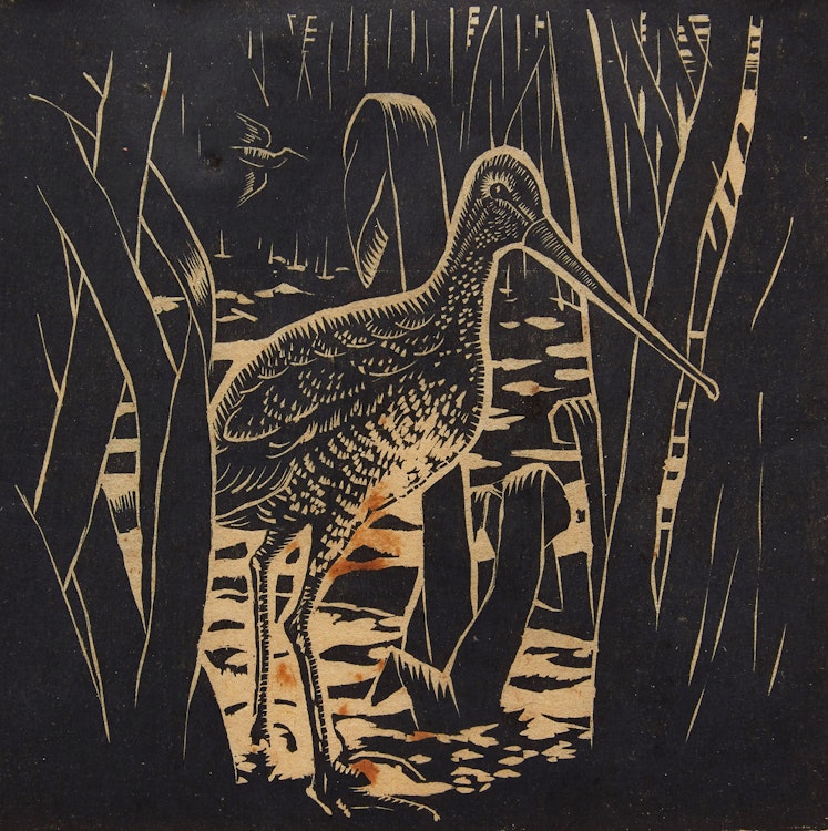 Artwork by Felix James  Shea ,  Bird Approaching 