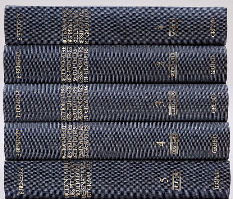Artwork by Books and Reference, Ten Volumes by E. Bénézit