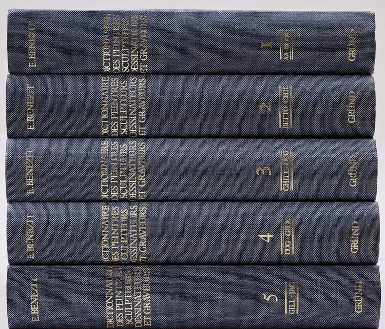 Artwork by  Books and Reference,  Ten Volumes by E. Bénézit 