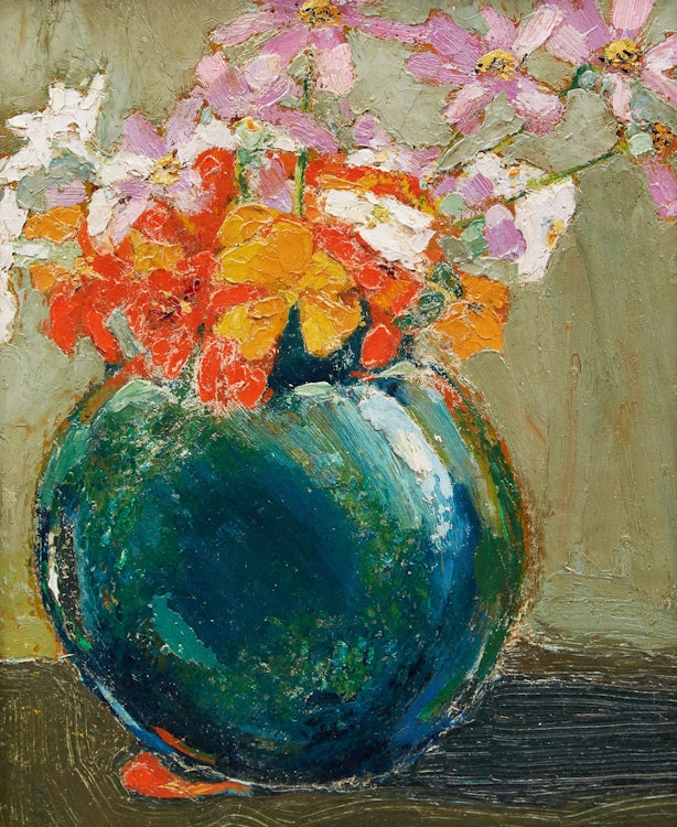 Artwork by Thomas Harold Beament, The Blue Bowl