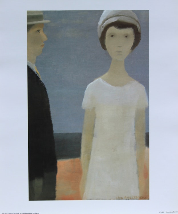 Artwork by Jean Paul Lemieux, La magie Lemieux