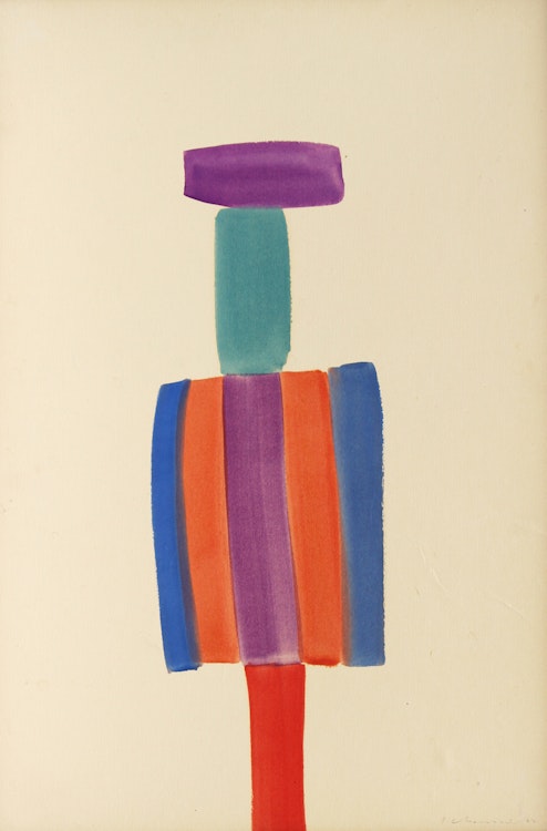 Artwork by Kenneth Campbell Lochhead, Untitled Abstraction