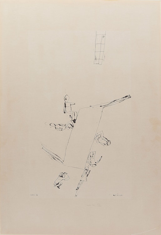 Artwork by Michael Snow, The Meeting
