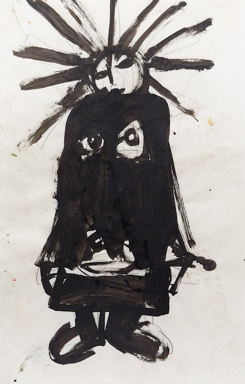 Artwork by John Scott, Standing Figure
