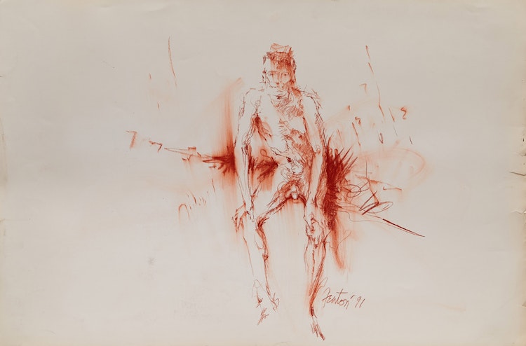 Artwork by Telford Fenton, Two Portraits