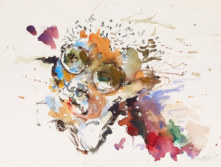 Artwork by Telford Fenton, Three Works on Paper