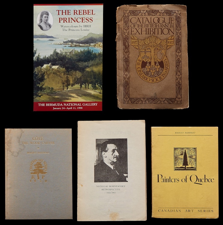 Artwork by Books and Reference, Collection of Canadian Art Reference Materials