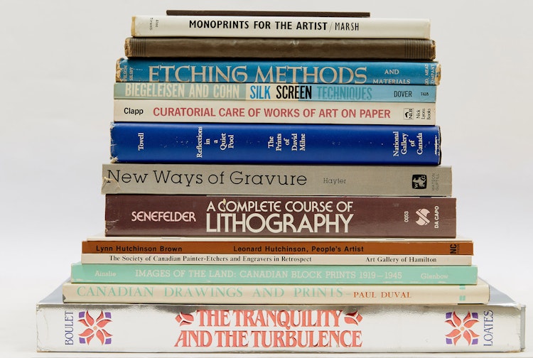Artwork by Books and Reference, Sixteen Print and Printmaking Reference Books