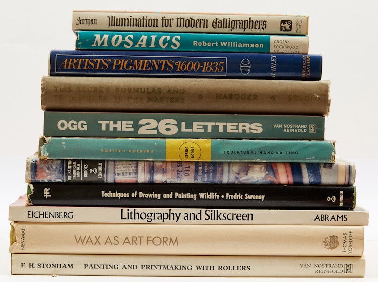Artwork by Books and Reference, Selection of Eleven Artist Handbooks