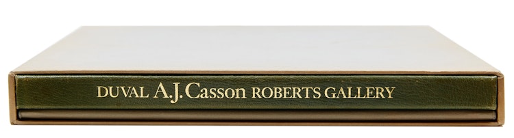 Artwork by Books and Reference, Paul Duval, “A.J. Casson”; A.J. Casson “Sunlit Isle” lithograph