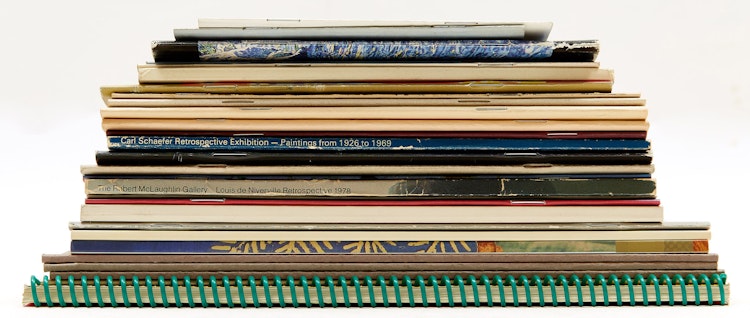 Artwork by  Books and Reference,  Twenty-Eight Exhibition Catalogues