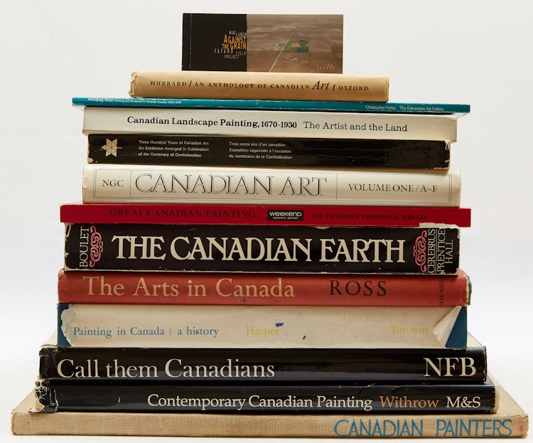 Artwork by  Books and Reference,  Fourteen Canadian Art Reference Books