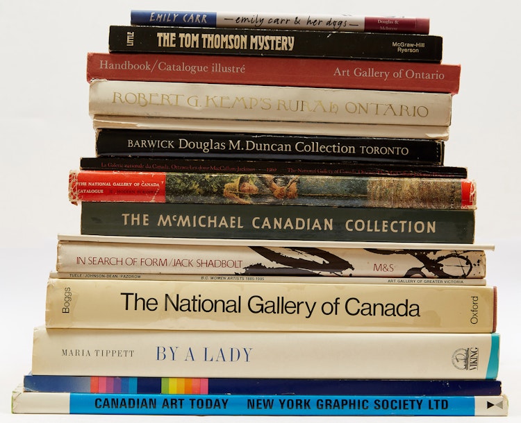 Artwork by  Books and Reference,  Sixteen Canadian Art Reference Books