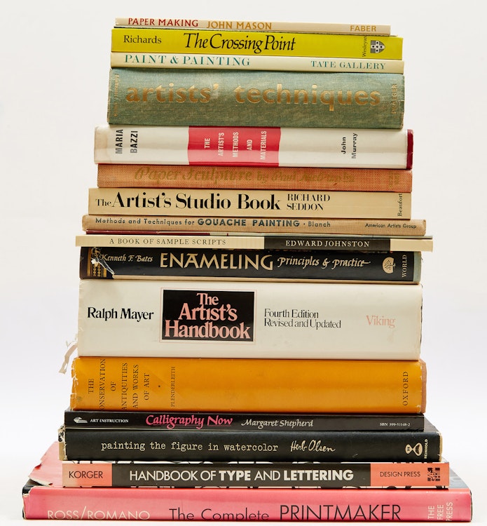 Artwork by Books and Reference, Eighteen Artist Handbooks