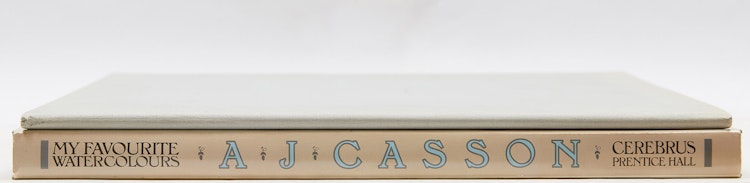 Artwork by Books and Reference, Paul Duval, “A.J. Casson: My Favourite Watercolours 1919 to 1957”; A.J. Casson “Sunlit Isle” lithograph
